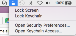 OS X - Lock Screen